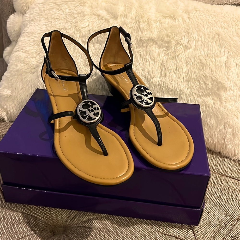 Coach sandals